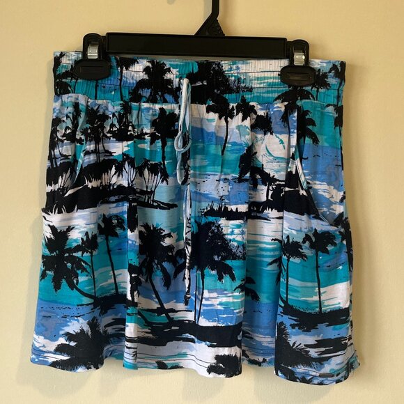 Garage Palm Tree Mini Skirt - Picture 1 of 4